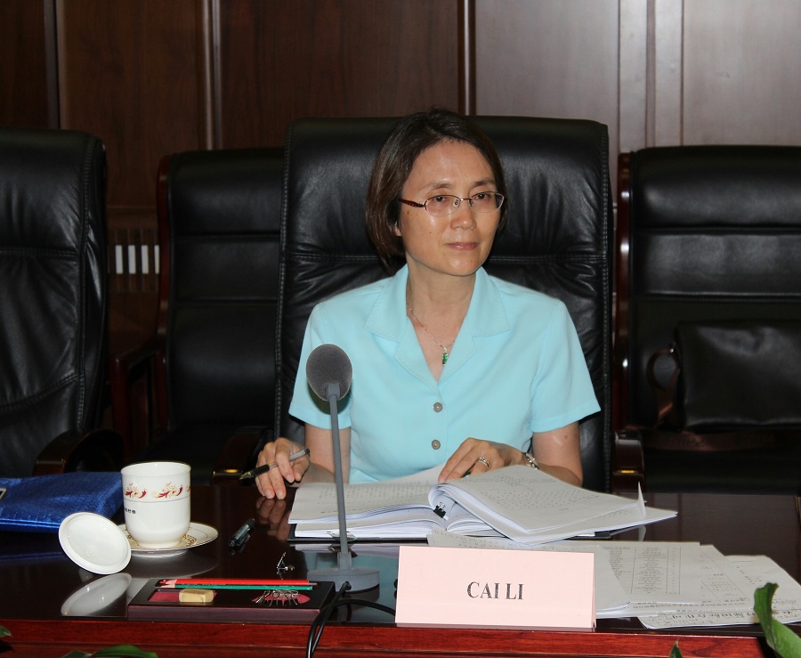 La  représentante de la division du développement industriel  de la Chine, Li Cai, a loué « le progrès exceptionnel » de son pays en matière de transformation des produits agricoles